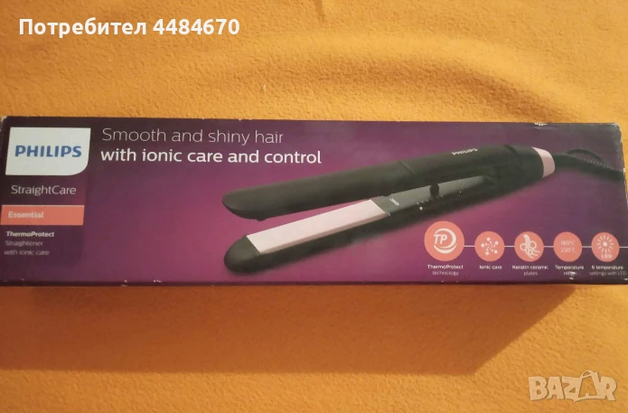 Преса за коса Philips нова, снимка 1