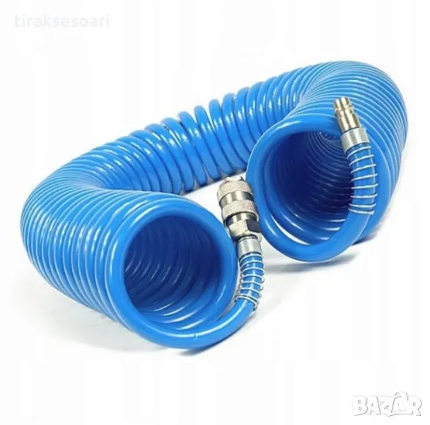 Маркуч за компресор силикон Ф10х 10MТ с бърза връзка Маркуч Помпане, снимка 1