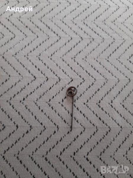 Стара значка Балканкар, снимка 1