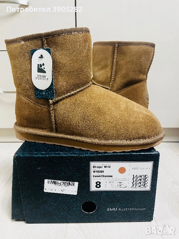 Велурени боти EMU AUSTRALIA  Stinger mini, снимка 1