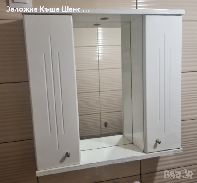 Горен огледален шкаф за баня , снимка 1