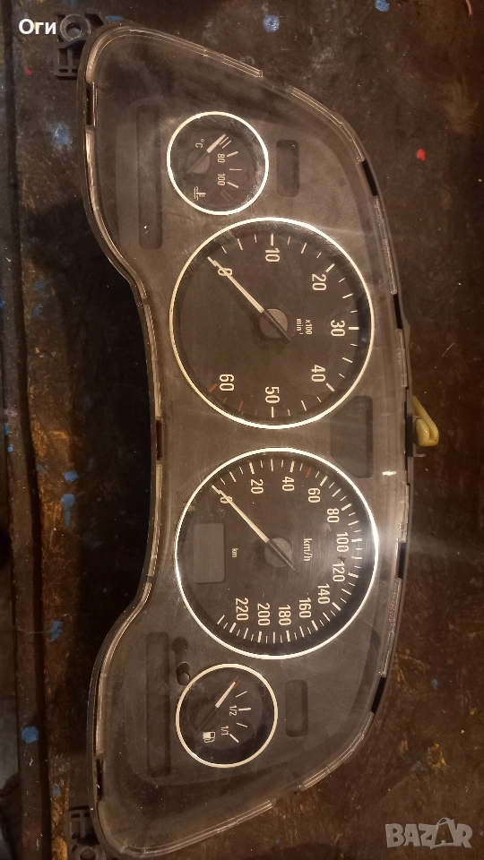 Километражно табло за Опел Астра G 1.7 дизел 24 451 492 TG / 110.080.156/002, снимка 1