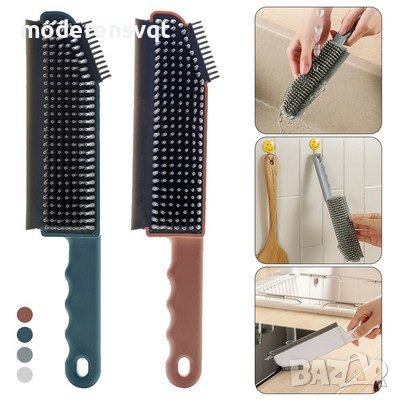 Силиконова Четка за Почистване 3в1 Мултифункционална, снимка 1