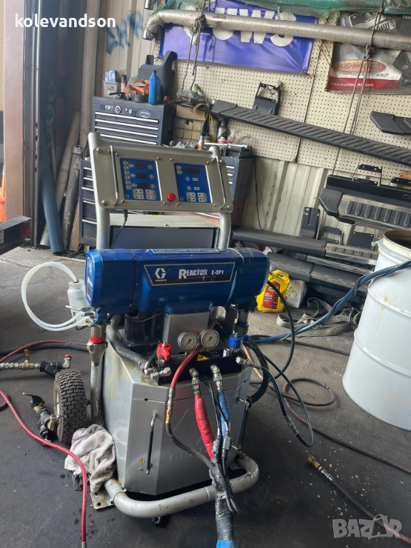 Машина за полагане на полиуретанова изолация и полиуреа, снимка 1