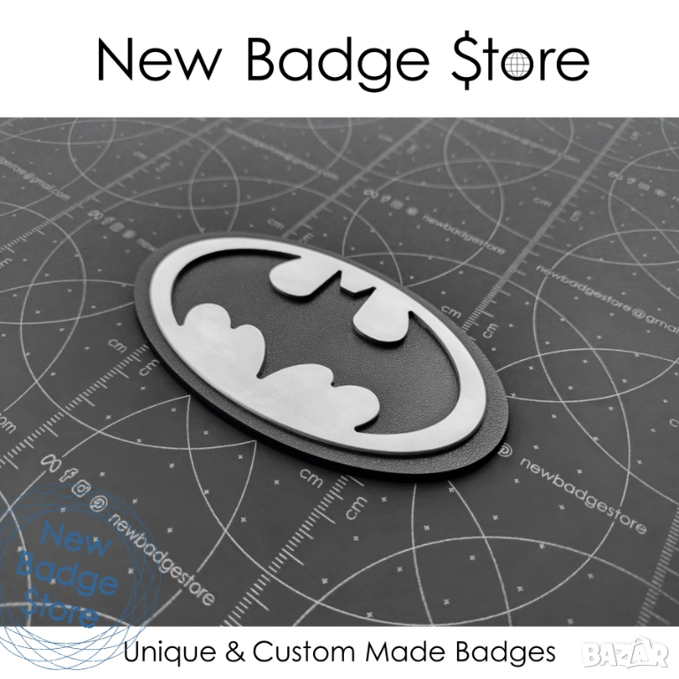 Batman/  Батман метални авто емблеми, снимка 1