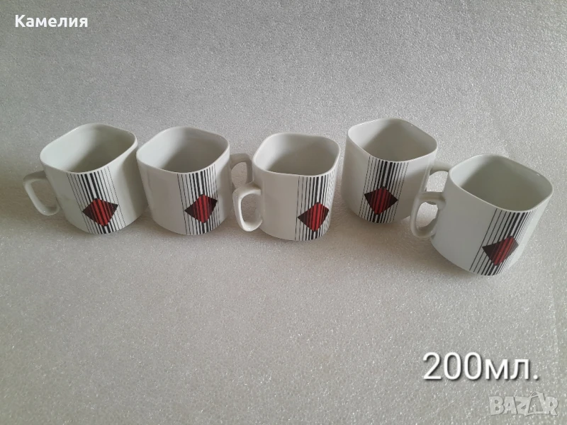 Сервиз - чаши за кафе и чай, 200мл., снимка 1