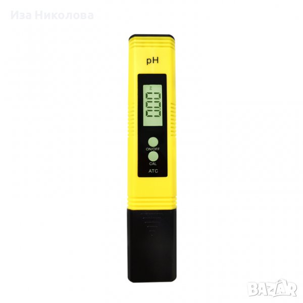 PH метър тестер за вода, храна, аквариум, плувен басейн, снимка 1