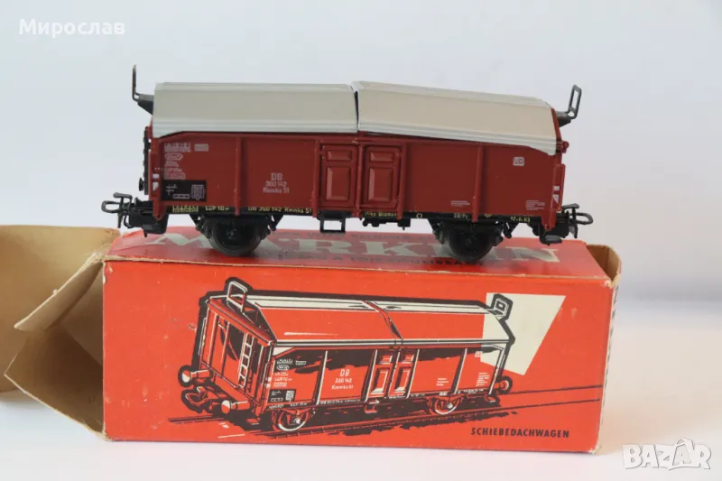 H0 1/87 MARKLIN ЛОКОМОТИВ ВАГОН ВЛАК ВЛАКЧЕ ЖП, снимка 1