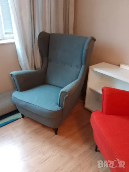 Кресло Strandamon, сиво или оранжево, Икеа, снимка 1