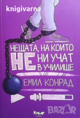 Нещата, на които не ни учат в училище Емил Конрад, снимка 1