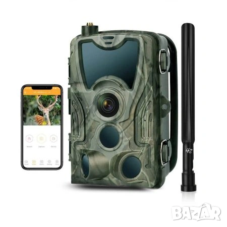 ЛОВНА КАМЕРА 4G ЗА НАБЛЮДЕНИЕ В РЕАЛНО ВРЕМЕ HC-801 PRO С ОБХВАТ ДО 20 МЕТРА, снимка 1