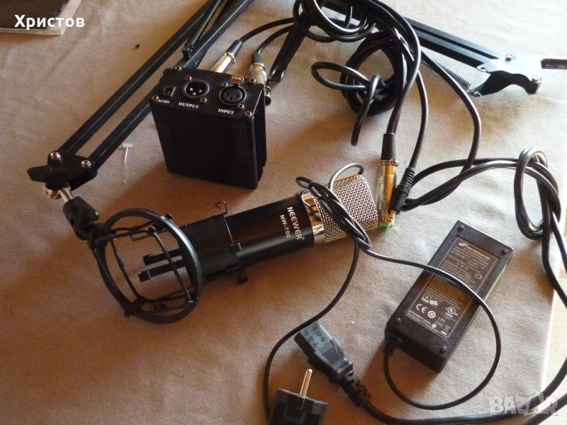 Кондензаторен микрофон=Студиен, снимка 1