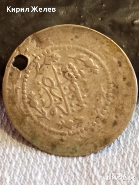 Сребърна монета куруш ОСМАНСКА ТУРЦИЯ рядка за КОЛЕКЦИЯ 52282, снимка 1
