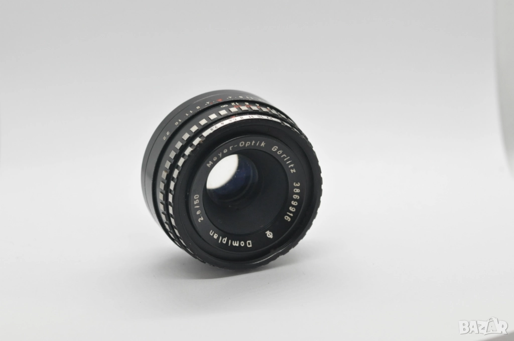 Обектив Mayer-Optik Gorlitz Domiplan 50mm f/2.8 - M42, снимка 1