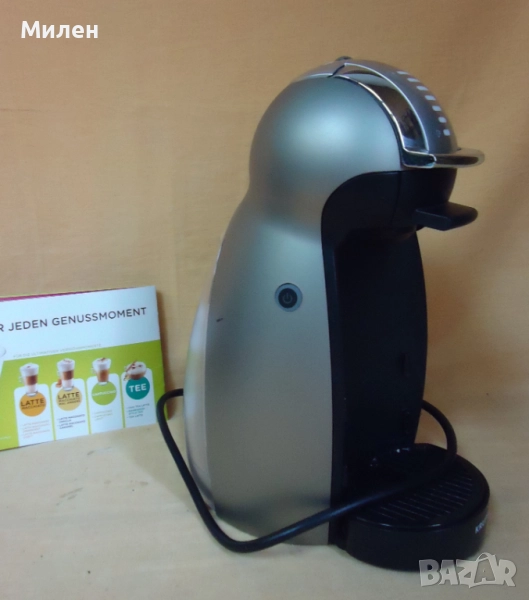 Кафемашина с гаранция 1 година NESCAFÉ® Dolce Gusto Krups Genio.Silver, снимка 1