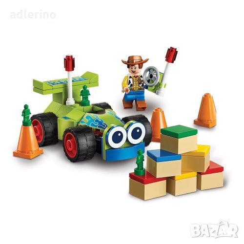 LEGO 10766 Woody & Turbo, 69 части, Турбо и Уди, снимка 1