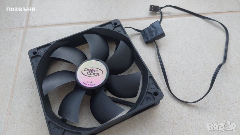 Нов вентилатор 120mm Deep cool за компютърна кутия , снимка 1