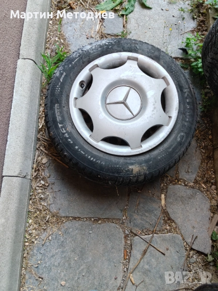 Железни джанти с тасове за Мерцедес, снимка 1