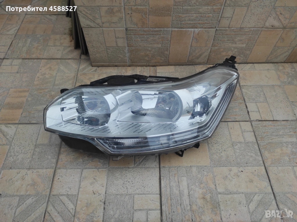 Ляв фар за ситроен C5 III X7 2008-2017 9672694180, снимка 1