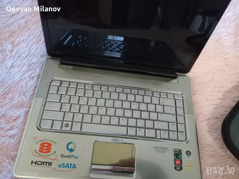 Продавам Лаптоп-HP Pavilion DV5,SSD+втори хард, снимка 1