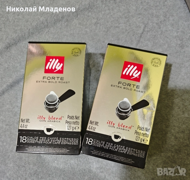 illy Forte, кафе на дози 18 бр. в кутия - цена за 2 кутии, снимка 1