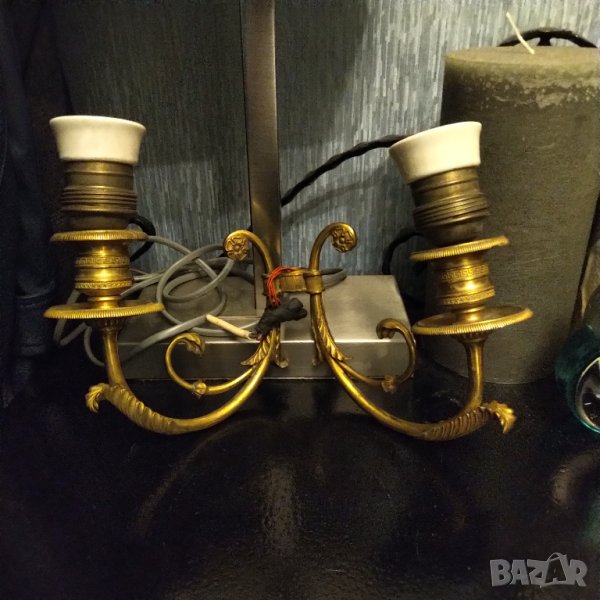 Стар бароков аплик от бронз  разпродажба , снимка 1