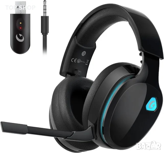 Captain 300 Bluetooth 5.2 gaming headset PC PS5,PS4,Mac,Nintendo Switch, снимка 1