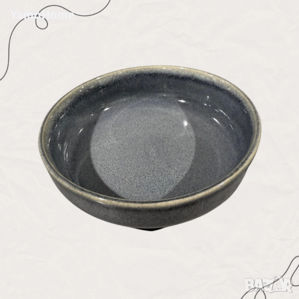 Купа за салата „Сив залез“ – 20 см, снимка 1