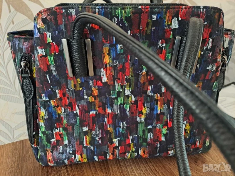 Дамска чанта, кожа, снимка 1