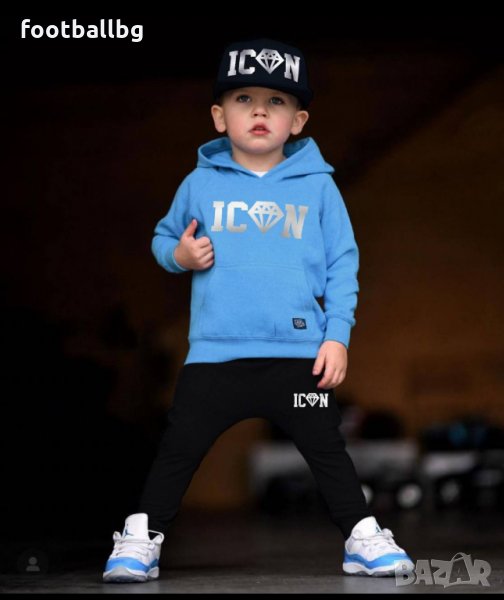 Страхотен детски комплект ❤ ICON 💙 от три части, снимка 1