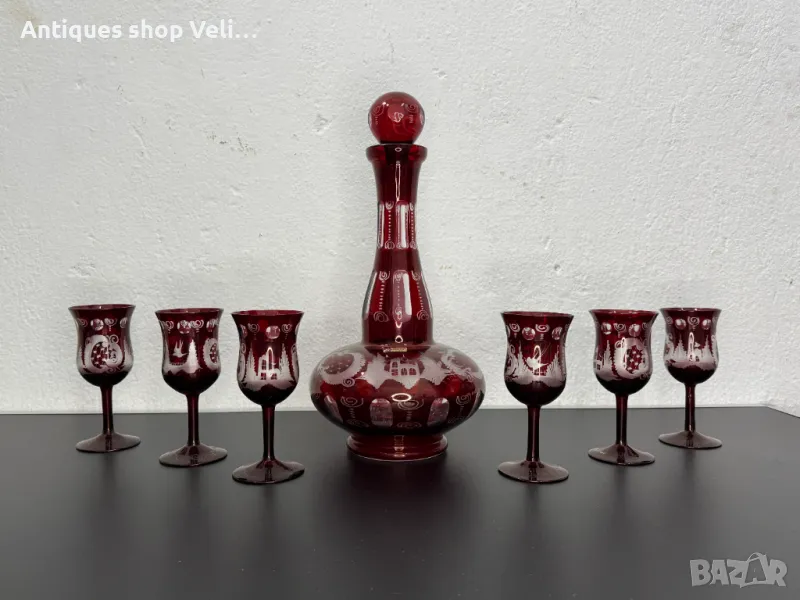 Кристален комплект Bohemia №6787 , снимка 1