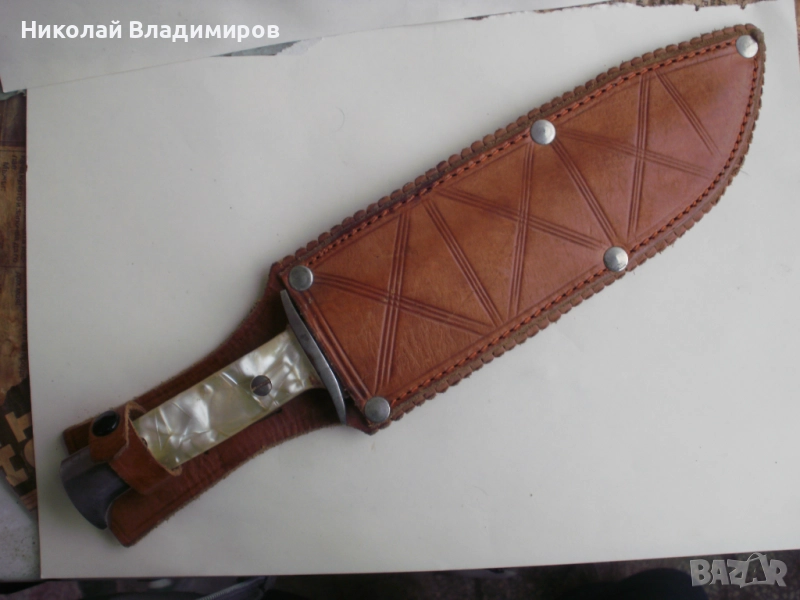 Стар голям български нож 28 см. кама  , снимка 1