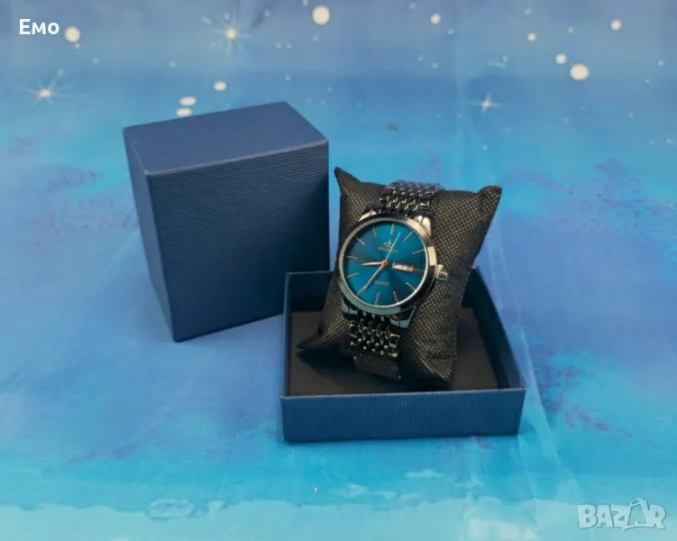 Наво - Модерен кварцов часовник от неръждаема стомана

, снимка 1