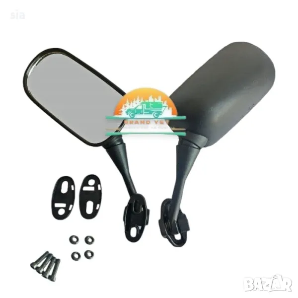 Огледала за мотор, Ф10мм, БС1913, 2бр, снимка 1