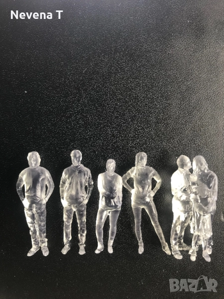 Човешки фигури за макет 1:50, снимка 1