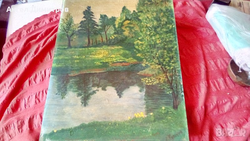 Д . Кулеков маслена картина , снимка 1