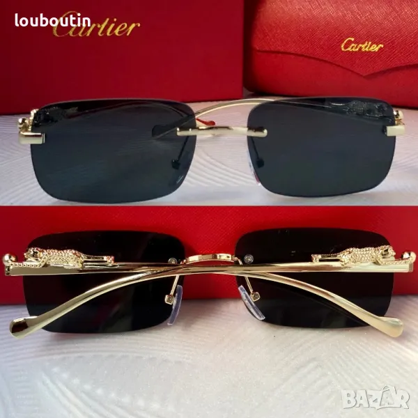 Cartier 2024 мъжки слънчеви очила дамски унисекс 4 цвята, снимка 1