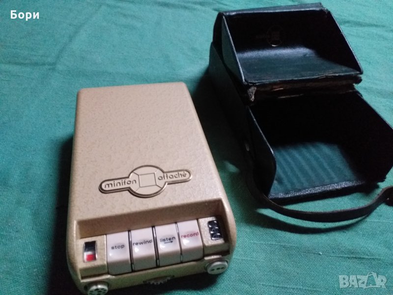 minifon attache  Protona  1959г Диктофон , снимка 1