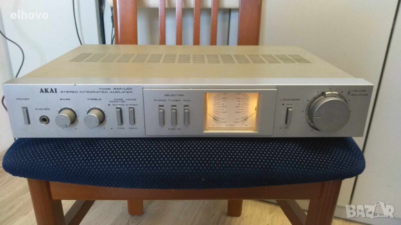 Стерео усилвател AKAI AM-U01, снимка 1