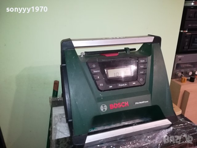 BOSCH RADIO+BOSCH LI-ION BATTERY PACK 1509231811