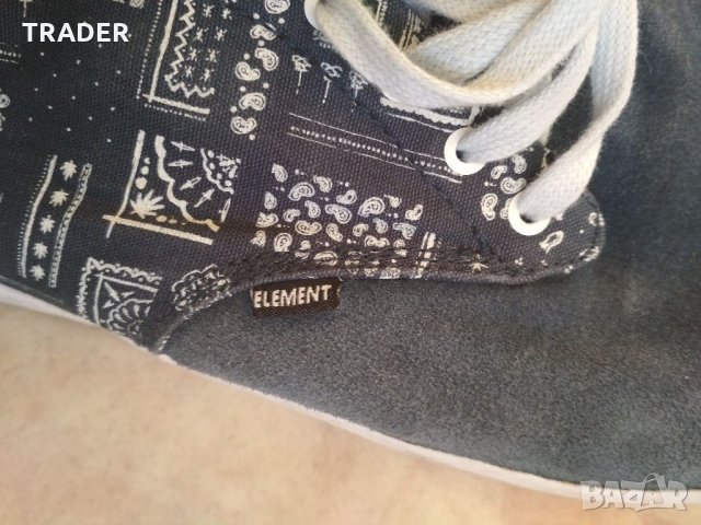 Сникърси кецове гуменки скейтърски обувки маратонки ELEMENT, снимка 3 - Маратонки - 35792554