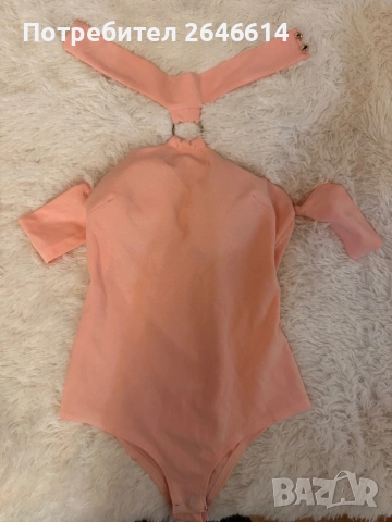 Дамско боди в розово