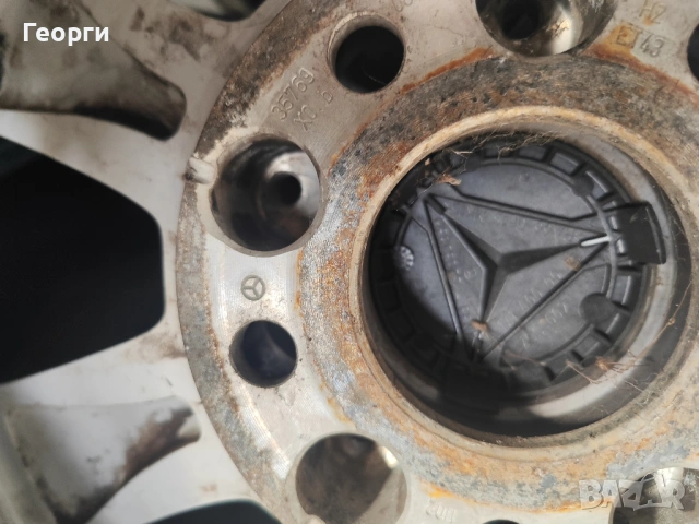 4бр.алуминиева джанта 16цола за Mercedes, снимка 8 - Гуми и джанти - 53690872