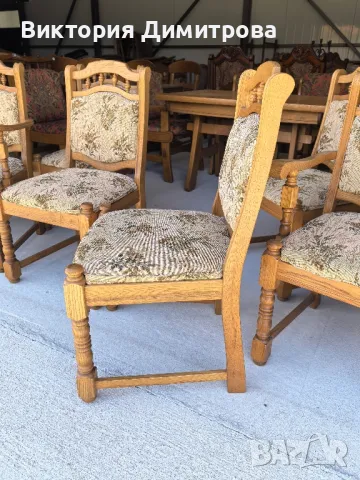 Комплект от 6 трапезни стола , снимка 9 - Столове - 50345933