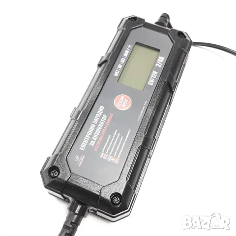 Деветстепенно зарядно за акумулатор 6V/12V с LCD дисплей, снимка 3 - Аксесоари и консумативи - 55865422