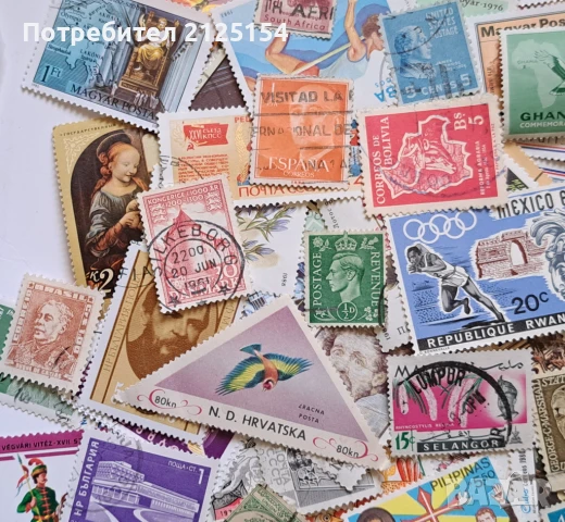 Лот от различни пощенски марки 150 бр.,от началото на 20 век, снимка 6 - Филателия - 42199747
