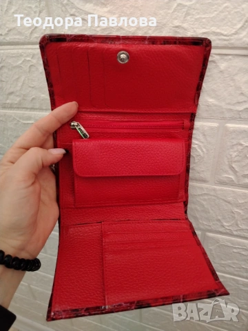 Дамско портмоне Arietti, снимка 5 - Портфейли, портмонета - 53696648