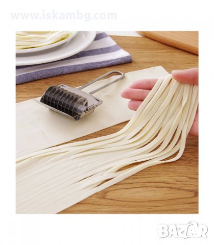 РОЛКОВ НОЖ ЗА РЯЗАНЕ НА ТЕСТО ЗА ПАСТА - код 3127, снимка 17 - Други - 33890112