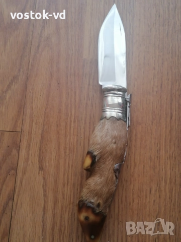 NAVAJA ALBACETE ГОЛЯМ СГЪВАЕМ ЛОВЕН НОЖ, снимка 8 - Антикварни и старинни предмети - 52939509