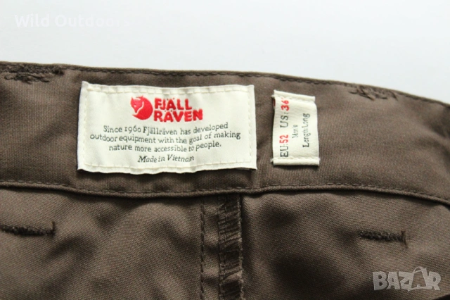 FJALLRAVEN Barents pro hunting pants - мъжки панталон, размер 52 (L), снимка 6 - Екипировка - 53623701